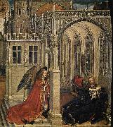Robert Campin Annunciation oil painting on canvas